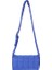 Mavi Moda Kadın Çanta Düz Renk Tasarımcı Yastıklı Kapitone Crossbody Çanta Kemer Tokası Kadın Crossbody Çanta Taşınabilir Seyahat (Yurt Dışından) 1