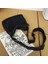 Siyah Tuval Crossbody Çanta Yumuşak Edebi Öğrenciler Kitap Çantası Eski Rahat Açık Spor Için Basit Ayarlanabilir Askı Kişilik (Yurt Dışından) 1