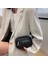 Siyah Rahat Deri Crossbody Çanta Küçük Kare Çanta Kadın Pu Omuz Çantaları Kız Için Kalın Zincir Tasarım Bayanlar Çanta Crossbody Çanta (Yurt Dışından) 4