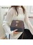 Haki Moda Rahat Kadın Crossbody Çanta Timsah Desen Deri Omuz Çantası Geyik Dekor Telefon Çanta Çanta Seyahat Için Küçük (Yurt Dışından) 3