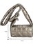 Kadınlar Için Gümüş Kapitone Crossbody Çanta Moda Kontrol Çanta Sonbahar Kış Rahat Naylon Yastıklı Çanta Düz Renk Kadın Omuz Çantaları (Yurt Dışından) 4