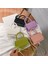 Yeşil Rahat Retro Timsah Desen Omuz Crossbody Çanta Kadın Pu Deri Mini Kolu Tote Çanta Küçük Kadın Düz Renk Çanta (Yurt Dışından) 2