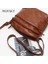 Siyah Omuz Çantası Moda Kadın Pu Deri Omuz Çantası Düz Renk Crossbody Messenger Çanta Kadın Casual Bayanlar Için Anne Küçük Fermuar Çanta (Yurt Dışından) 5