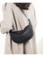 Siyah Omuz Crossbody Askılı Çanta Femele Geniş Kayış Kadın Crossbody Çanta Katı Klasik Bayan Çanta Lüks Kepçe Çanta Kadın Çantaları (Yurt Dışından) 2