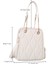 Siyah Moda Baklava Desenli Crossbody Çanta Casual Tote Kadın Eko Op-Saplı Çanta Bayanlar Omuz Çantaları Seyahat Shopper Çanta (Yurt Dışından) 3