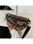 Siyah Kadın Çantası Rahat Tatil Crossbody Göğüs Çanta Leopar Desen Fermuarlı Bel Çantaları Marka Yarım Ay Lüks Kadın Fanny Paketi (Yurt Dışından) 1