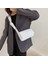 Siyah Moda Kadın Çanta Düz Renk Tasarımcı Yastıklı Kapitone Crossbody Çanta Kemer Tokası Kadın Crossbody Çanta Alışveriş Için (Yurt Dışından) 2
