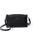 Siyah % 100 Sığır Derisi Gündelik Kadın Tote Omuz Çantası Moda Doku Çok Yönlü Crossbody Çanta Deri Fermuarlı Çantalar Lüks Tasarımcı (Yurt Dışından) 1