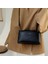 Siyah % 100 Sığır Derisi Gündelik Kadın Tote Omuz Çantası Moda Doku Çok Yönlü Crossbody Çanta Deri Fermuarlı Çantalar Lüks Tasarımcı (Yurt Dışından) 2
