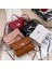 Kahverengi Küçük Messenger Çanta Kadınlar Için Trend Kadın Omuz Çantası Moda Bayanlar Crossbody Çanta Çanta (Yurt Dışından) 3