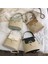 Siyah Vintage Kadınlar Omuz Dokuma Kılıf Moda Dokuma Hasır Yaz Plaj Kadın Kova Çanta Günlük Kızlar Shopper Çantalar ve Çantalar (Yurt Dışından) 3