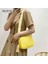 Pembe Moda Crossbody Çanta Püskül Bayanlar Çantalar Pu Deri Geniş Kayış Hafta Sonu Tatili Için Basit Yumuşak Taşınabilir Rahat Düz Renk (Yurt Dışından) 2