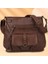 Kahve Kadınlar Vintage Bez Çantalar Yüksek Kaliteli Deri Bayan Çanta Moda Kadınlar Omuz Çantaları Çanta Bayanlar Için Küçük Crossbody Çanta (Yurt Dışından) 1