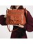 Kahve Kadınlar Vintage Bez Çantalar Yüksek Kaliteli Deri Bayan Çanta Moda Kadınlar Omuz Çantaları Çanta Bayanlar Için Küçük Crossbody Çanta (Yurt Dışından) 5