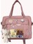 Mavi Moda Kadın Postacı Çantası Kolye Rozetleri Crossbody Messenger Çanta Lise Kız Için Büyük Kapasiteli Messenger Çanta (Yurt Dışından) 5