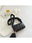 Siyah Kapitone Crossbody Çanta Kadınlar Için Moda Onay Çanta Sonbahar Kış Rahat Naylon Yastıklı Çanta Düz Renk Kadın Omuz Çantaları (Yurt Dışından) 1