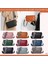 Kırmızı Moda Crossbody Çanta Geniş Kumaş Kayış Klasik Birinci Katman Dana Cüzdanları Yumuşak Düz Renk Hafta Sonu Tatili Için Basit Taşınabilir (Yurt Dışından) 4