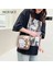 Mor Güzel Kız Crossbody Çanta Küçük Cep Sevimli Ayı Omuz Çantası Fermuar Omuz Çantası Bayanlar Öğrenci Koleji Için Ayarlanabilir Askı (Yurt Dışından) 4