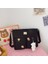 Siyah Ayı Harajuku Tuval Kadın Crossbody Çanta Öğrenciler Rahat Kadın Çanta Omuz Çantaları Genç Kız Askılı Çanta Çantası Çantası Gizli Sakli Konusmalar (Yurt Dışından) 1