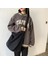Siyah Japon Harajuku Kadın Omuz Çantası Düz Renk Retro Crossbody Messenger Çanta Yumuşak Cepler Alışveriş Için Büyük Kapasiteli (Yurt Dışından) 4