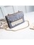 Gümüş Marka Küçük Çanta Kadınlar Için Inci ve Payetler ile Omuz Çantası Rahat Zincir Crossbody Çanta Deri Messenger Çanta Moda (Yurt Dışından) 1