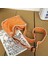 Turuncu Tuval Crossbody Çanta Yumuşak Edebi Öğrenciler Kitap Çantası Eski Rahat Ayarlanabilir Askı Kişilik Omuz Çantası Açık Spor Çantaları (Yurt Dışından) 1