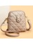 Bej Eşkenar Dörtgen Kapitone Deri Crossbody Çanta Kadın Çanta Çanta Lüks Tasarımcı Telefon Kılıfı Bayanlar Omuz Çantası Çanta Bolsa Satchel (Yurt Dışından) 1