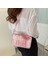 Pembe Moda Kadın Çantası Sadelik Askılı Çanta 2022 Trend Pu Rahat Damalı Flip Kişiselleştirilmiş Crossbody Çanta Bayan Çanta (Yurt Dışından) 5