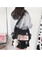 Beyaz Kadın Bağbozumu Omuz Çantası Büyük Kapasiteli Kore Koleji Bayanlar Crossbody Kese Öğrenci Okul Için Çok Cep Ayarlanabilir Askı (Yurt Dışından) 5