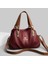Siyah Lüks Çanta Kadın Çanta Tasarımcısı Pu Deri Düz Renk Messenger Çanta Moda Omuz Crossbody Bagswomen Casual Bez Çantalar (Yurt Dışından) 5
