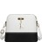 Beyaz Moda Rahat Kadın Crossbody Çanta Timsah Desen Deri Omuz Çantası Hit Renk Telefon Çanta Alışveriş Için Çanta Geyik Dekor (Yurt Dışından) 1