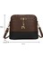 Beyaz Moda Rahat Kadın Crossbody Çanta Timsah Desen Deri Omuz Çantası Hit Renk Telefon Çanta Alışveriş Için Çanta Geyik Dekor (Yurt Dışından) 2