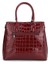 Kırmızı Yüksek Kapasiteli Lüks Çanta Kadın Çanta Tasarımcısı Pu Deri Düz Renk Askılı Çanta Moda Omuz Crossbody Çanta Kızlar Tote (Yurt Dışından) 5