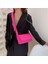 Mavi Basit Kapitone Çanta Düz Renk Niş Tasarımcı Crossbody Messenger Çanta Kare Kese Alışveriş Için Seyahat Için Küçük Flap (Yurt Dışından) 4