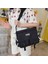 Siyah Japon Harajuku Naylon Messenger Kılıfı Moda Rahat Kadın Crossbody Çanta Spor Seyahat Için Büyük Kapasiteli Öğrenci Eğitim Çantası (Yurt Dışından) 4