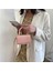 Siyah Retro Eğilim Kadın Tote Omuz Çantaları Kadın Deri Düz Renk Zincir Mini Çantalar ve Çanta Moda Nefis Alışveriş Çantası (Yurt Dışından) 2
