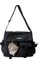 Siyah Rahat Bayanlar Crossbody Çanta Düz Renk Crossbody Messenger Çanta Çok Cepler Seyahat Naylon Crossbody Çanta Kolye Dekor (Yurt Dışından) 1
