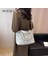 Siyah Kadın Crossbody Çanta Düz Renk Naylon Pamuk-Yastıklı Üstten Saplı Çanta Rahat Fermuar Kış Moda Kapitone Bayanlar Büyük Tote (Yurt Dışından) 4
