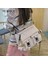 Beyaz Casual Bayanlar Crossbody Çanta Çok Cepler Crossbody Messenger Çanta Kolye Dekor Bayanlar Kız Için Naylon Crossbody Çanta Fermuar (Yurt Dışından) 3