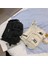 Beyaz Moda Bayanlar Crossbody Çanta Çok Cepler Crossbody Çanta Kolye Dekor Bayanlar Kız Için Crossbody Messenger Çanta Fermuar (Yurt Dışından) 4