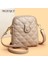 Siyah Deri Omuz Crossbody Çanta Kapitone Eşkenar Dörtgen Crossbody Tek Kollu Çanta Küçük Ayarlanabilir Askılı Bayanlar Kadın Için Taşınabilir Katı (Yurt Dışından) 3