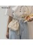 Koyu Kahverengi Rahat Dantel Crossbody Çanta Ipli Çiçek Nakış Örgü Kadın Hasır Omuz Askılı Çanta Bayanlar Plaj Moda Çanta (Yurt Dışından) 3