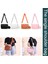 Siyah Pu Omuz Çantaları Deri Crossbody Çanta Zincirleri Eşkenar Dörtgen Desenli Küçük Para Çantası ile Seyahat Bayan Günlük Çanta (Yurt Dışından) 3