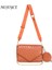 Siyah Kadın Omuz Çantası Deri Pu Crossbody Çanta Zincirleri Eşkenar Dörtgen Desen Küçük Para Çantası ile Seyahat Bayan Günlük Çanta (Yurt Dışından) 5