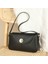 Siyah Lüks Pu Deri Çanta Çantalar Tasarımcı Kadınlar Küçük Boş Messenger Çanta Yüksek Kaliteli Femme Sac Grace Bayanlar Crossbody Çanta (Yurt Dışından) 2