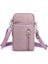 Açık Pembe Yeni Cep Telefonu Çantası Kadın Askılı Çanta Asılı Boyun Bozuk Para Cüzdanı Dikey Çanta Yeni Tüm Maç Mini Küçük Crossbody Çanta (Yurt Dışından) 1