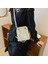 Siyah Moda Kadın Omuz Crossbody Çanta Baklava Desenli Satchels Pu Deri Zincir Rahat Seyahat Alışveriş Çantası Marka Tasarımcısı Çanta (Yurt Dışından) 5