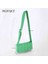 Pembe Moda Kadın Çanta Düz Renk Tasarımcı Yastıklı Kapitone Crossbody Çanta Kemer Tokası Kadın Crossbody Çanta Taşınabilir Seyahat (Yurt Dışından) 2