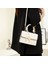 Siyah Kadınlar Için Yeni Trend Basit Çanta Suni Deri Küçük Klasik Moda Kadın Omuz Çantası Geniş Sapanlar Flap Crossbody Çanta (Yurt Dışından) 3