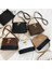 Kahverengi Moda Rahat Kadın Crossbody Çanta Timsah Desen Deri Omuz Çantası Geyik Dekor Telefon Çanta Çanta Alışveriş Için Küçük (Yurt Dışından) 4